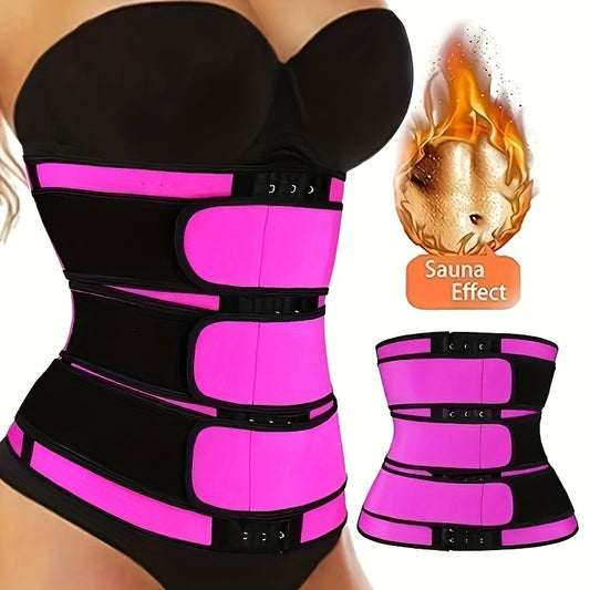 Ceinture De Mise En Forme Du Corps De Sport Pour Femme, Ceinture De Fitness, Absorption De La Sueur, Contrôle Du Ventre, Entraînement De La Taille, Bande De Ventre Mince