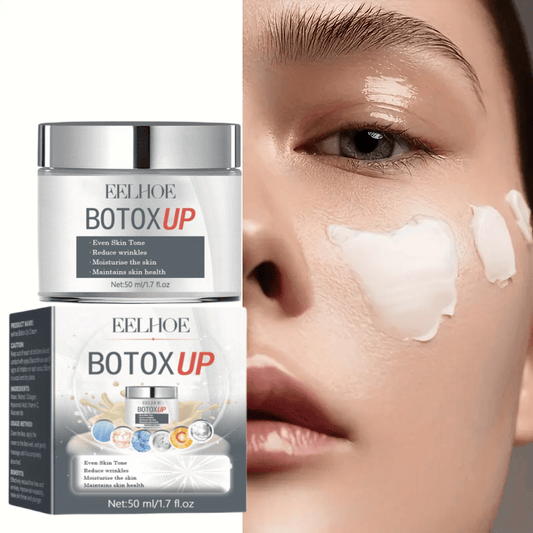 Crème Botoxup De 50 Ml, Enrichie En Acide Hyaluronique, Vitamine C Et Céramide, Hydrate Et Raffermit La Peau, Idéale Pour Les Soins Du Visage